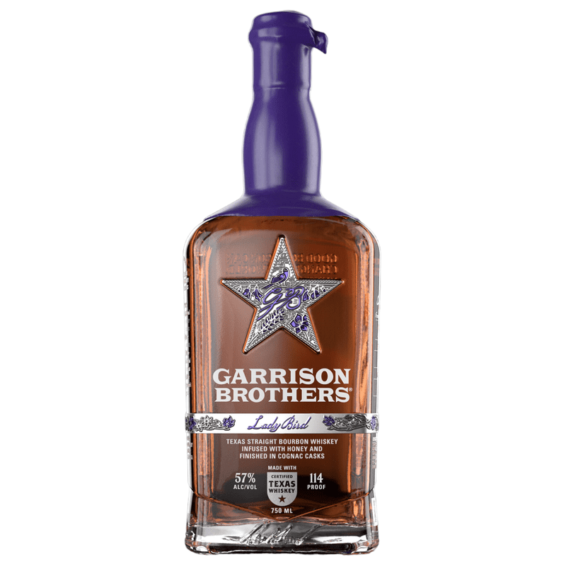 Garrison Brothers 'Lady Bird' Honey-Infused Cognac Cask Finish Texas Straight Bourbon Whiskey - Vintage Wine & Spirits