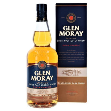 Glen Moray Classic Chardonnay Cask Finish Speyside Single Malt Scotch Whisky - Vintage Wine & Spirits