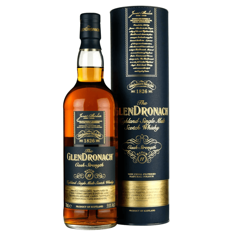 Glendronach Cask Strength Batch #11 Highland Single Malt Scotch Whisky - Vintage Wine & Spirits