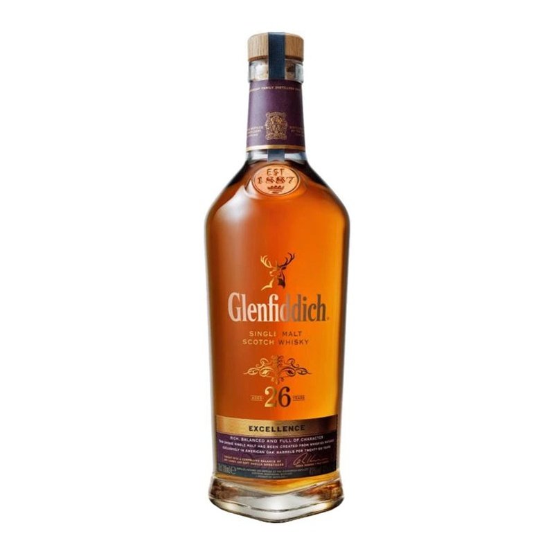 Glenfiddich 26 Year Old Excellence Single Malt Scotch Whisky - Vintage Wine & Spirits