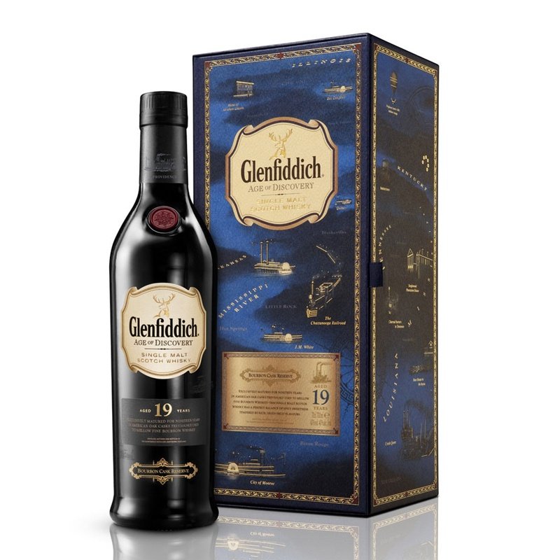 Glenfiddich 'Age of Discovery' 19 Year Old Bourbon Cask Reserve Single Malt Scotch Whisky - Vintage Wine & Spirits