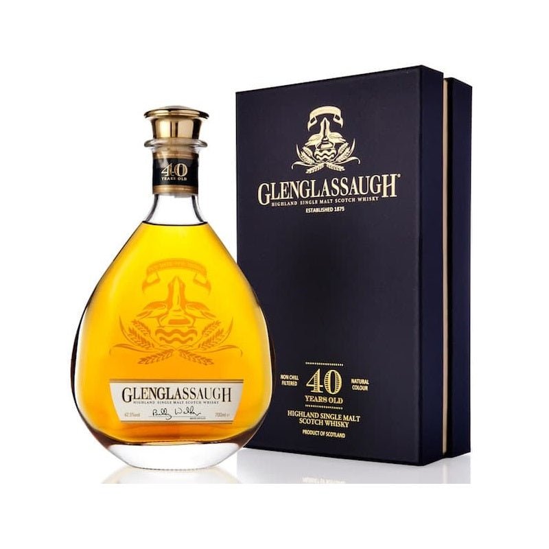 Glenglassaugh 40 Years Old Highland Single Malt Scotch Whisky - Vintage Wine & Spirits