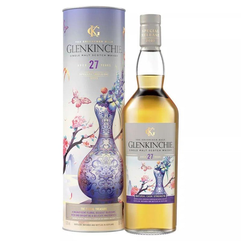 Glenkinchie 27 Year Old 'The Floral Treasure' Special Release 2023 Single Malt Scotch Whisky - Vintage Wine & Spirits