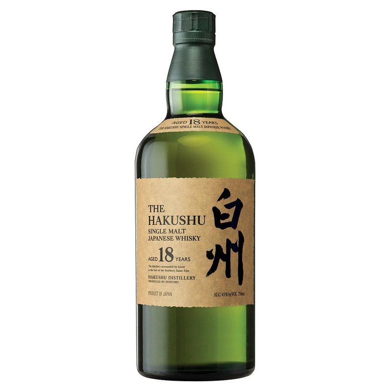Hakushu 18 Year Old Single Malt Japanese Whisky - Vintage Wine & Spirits