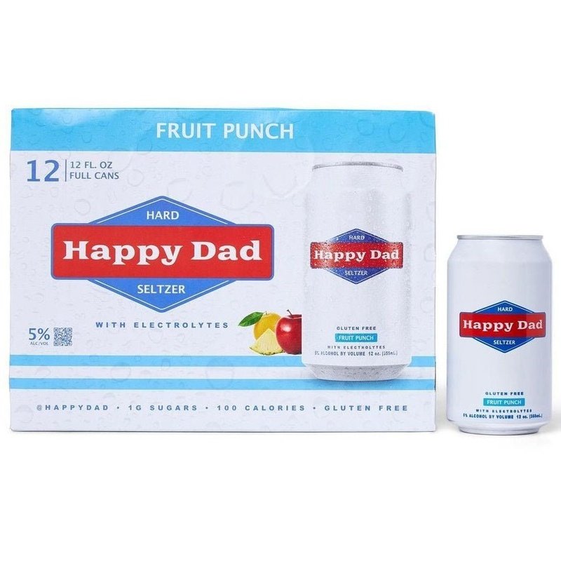 Happy Dad Hard Seltzer Fruit Punch 12-Pack - Vintage Wine & Spirits
