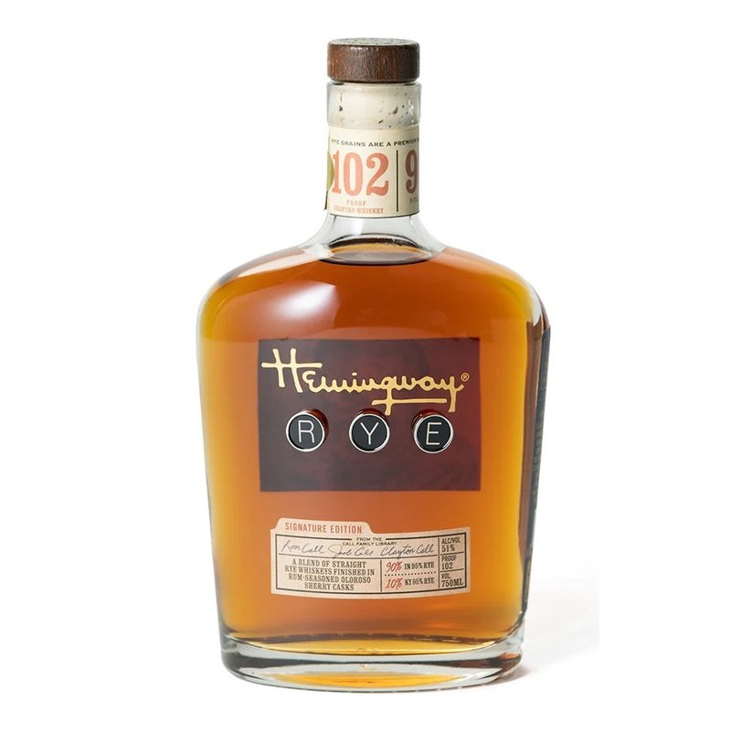 Hemingway Rye 102 Proof Signature Edition Whiskey - Vintage Wine & Spirits