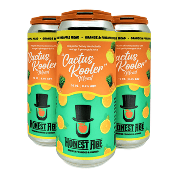 Honest Abe 'Cactus Kooler' Orange & Pineapple Mead 4-Pack - Vintage Wine & Spirits