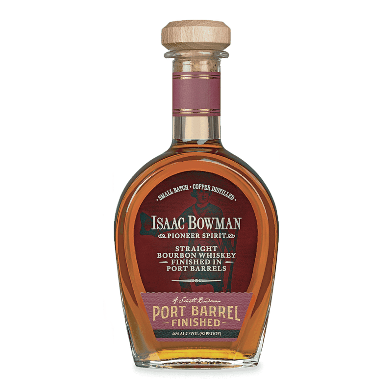 Isaac Bowman Port Barrel Finished Straight Bourbon Whiskey - Vintage Wine & Spirits