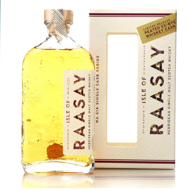 Isle of Raasay Peated Ex-Rye Single Malt Scotch Whisky - Vintage Wine & Spirits