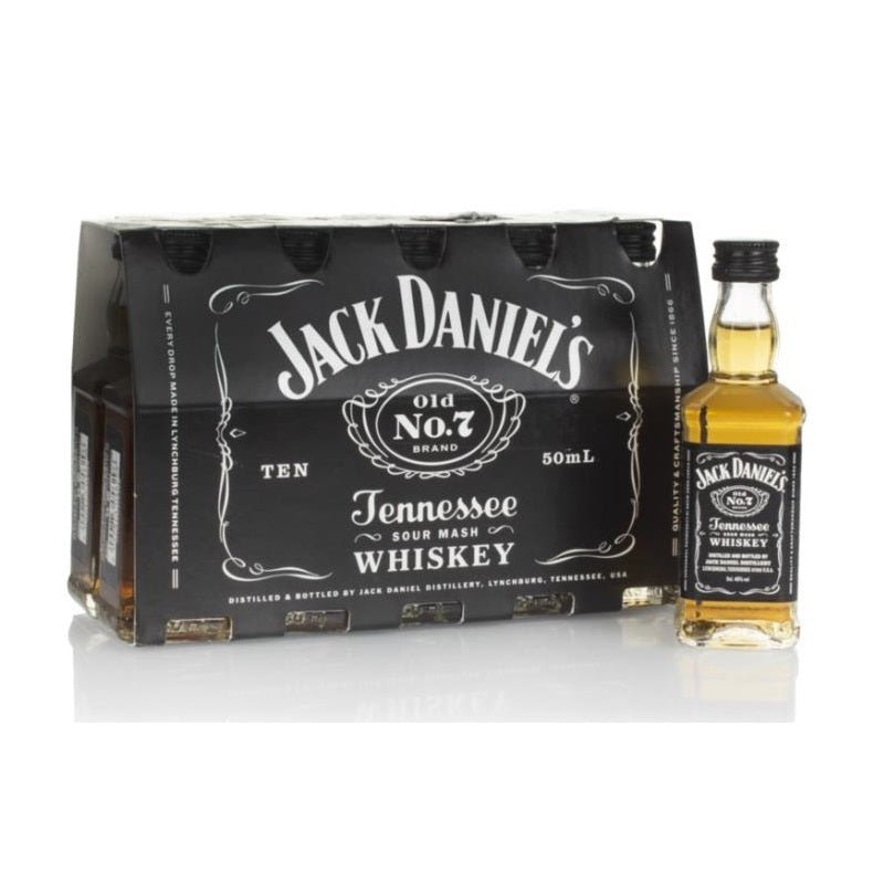 Jack Daniel's Old No.7 Tennessee Sour Mash Whiskey 10-Pack 50ml - Vintage Wine & Spirits