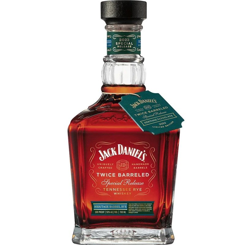 Jack Daniel's Twice Barreled Special Release Heritage Barrel Rye Whiskey - Vintage Wine & Spirits