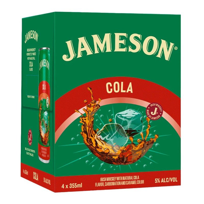 Jameson 'Cola' Canned Cocktail 4-Pack - Vintage Wine & Spirits