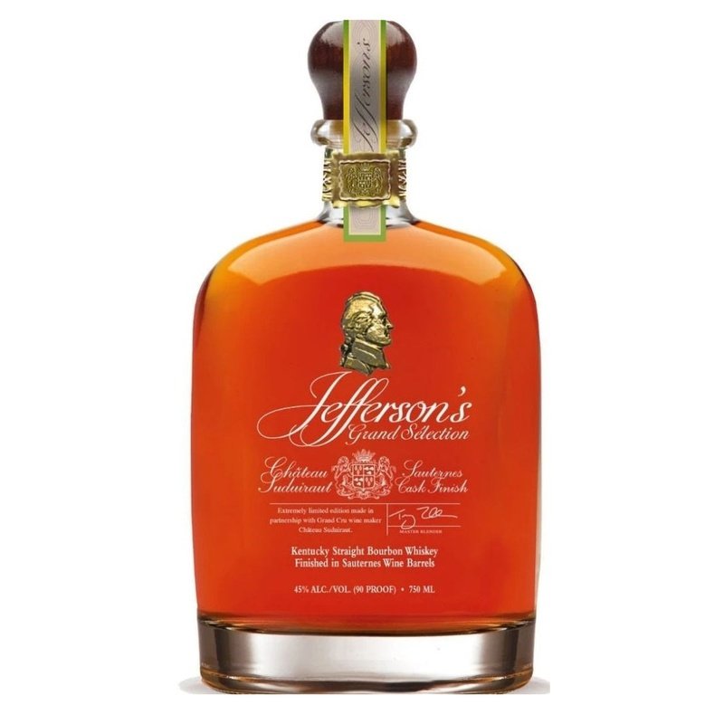 Jefferson's Grand Selection Château Suduiraut Sauternes Cask Finish Kentucky Straight Bourbon Whiskey - Vintage Wine & Spirits