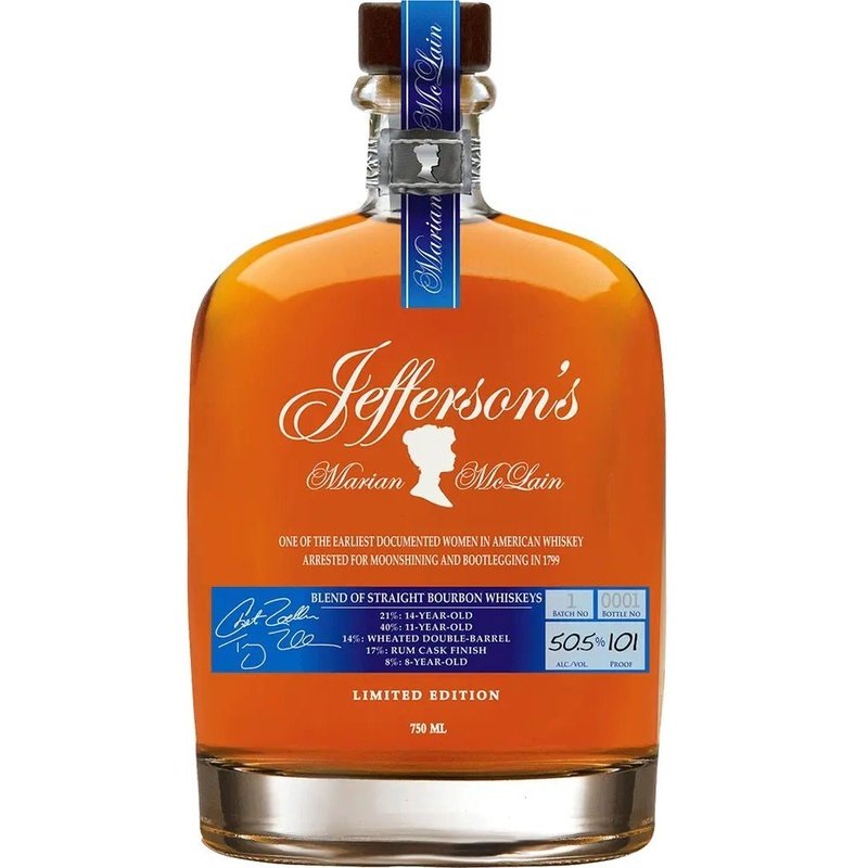 Jefferson's 'Marian McLain' Blend Of Straight Bourbon Whiskeys - Vintage Wine & Spirits