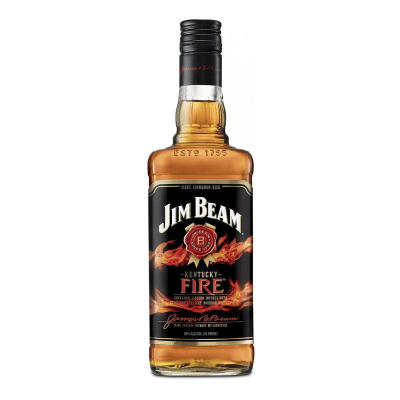 Jim Beam Kentucky Fire Straight Bourbon Whiskey - Vintage Wine & Spirits