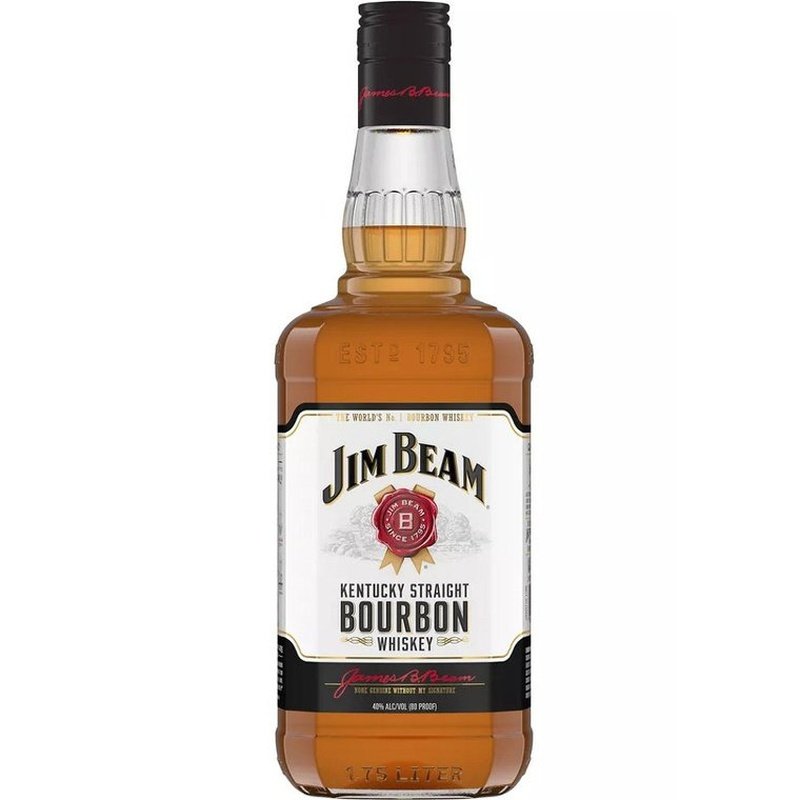 Jim Beam Kentucky Straight Bourbon Whiskey 1.75L - Vintage Wine & Spirits