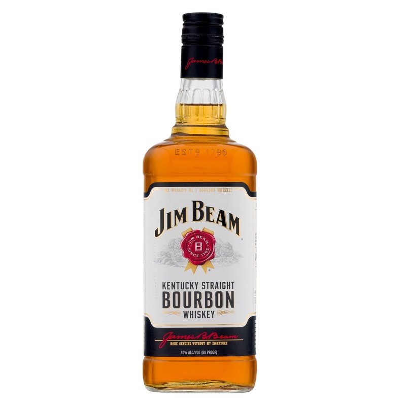 Jim Beam Kentucky Straight Bourbon Whiskey Liter - Vintage Wine & Spirits
