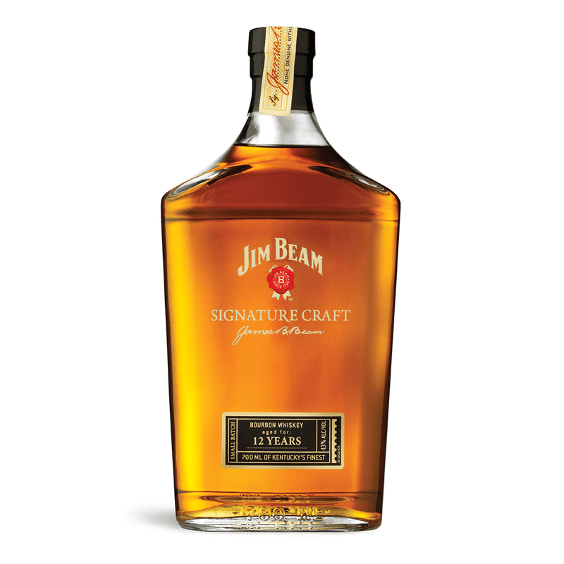 Jim Beam Signature Craft 12 Year Old Kentucky Straight Bourbon Whiskey - Vintage Wine & Spirits