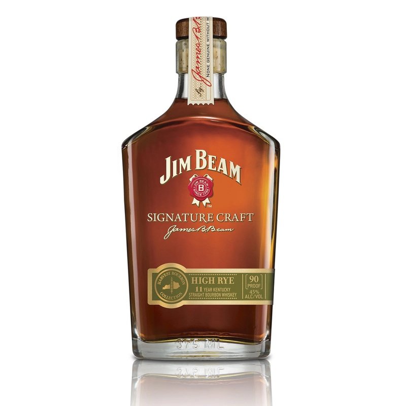 Jim Beam Signature Craft High Rye 11 Year Old Kentucky Straight Bourbon Whiskey 375ml - Vintage Wine & Spirits