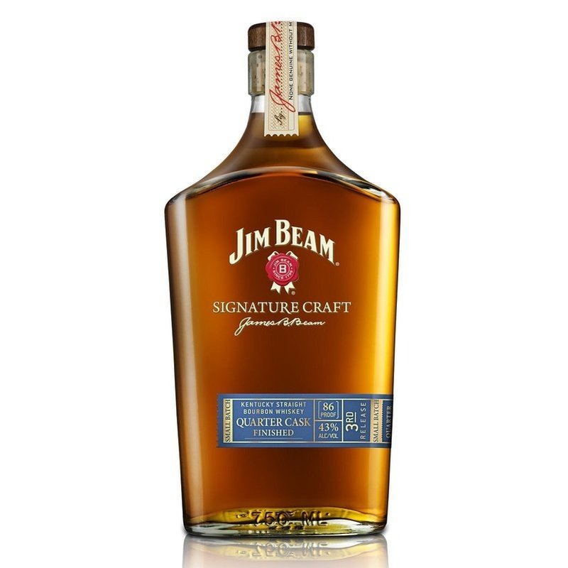 Jim Beam Signature Craft Quarter Cask Finished Kentucky Straight Bourbon Whiskey - Vintage Wine & Spirits