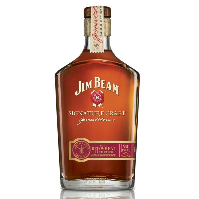 Jim Beam Signature Craft Soft Red Wheat 11 Year Old Kentucky Straight Bourbon Whiskey 375ml - Vintage Wine & Spirits