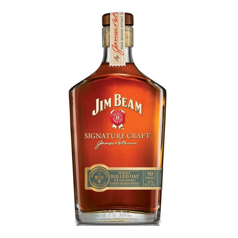 Jim Beam Signature Craft Whole Rolled Oat 11 Year Old Kentucky Straight Bourbon Whiskey 375ml - Vintage Wine & Spirits