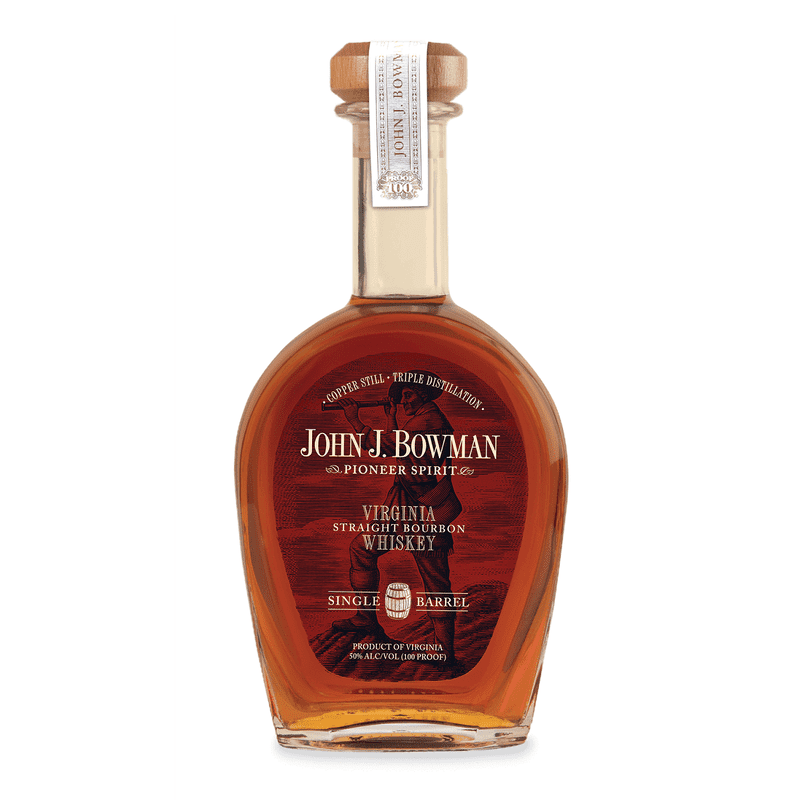 John J. Bowman Single Barrel Virginia Straight Bourbon Whiskey - Vintage Wine & Spirits