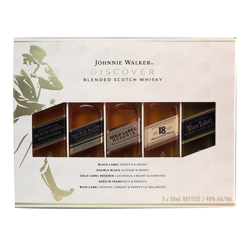 Johnnie Walker Discover Blended Scotch Whisky Gift Set - Vintage Wine & Spirits
