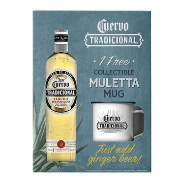 Jose Cuervo Tradicional Reposado Tequila with Mule Mug Gift Set - Vintage Wine & Spirits