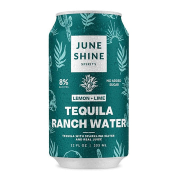 JuneShine Tequila Ranch Water 4-Pack Cocktail - Vintage Wine & Spirits