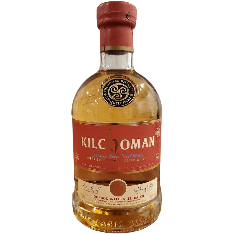 Kilchoman B.I.B. Bourbon Influenced Batch 9 Year Old Islay Single Malt Scotch Whisky - Vintage Wine & Spirits