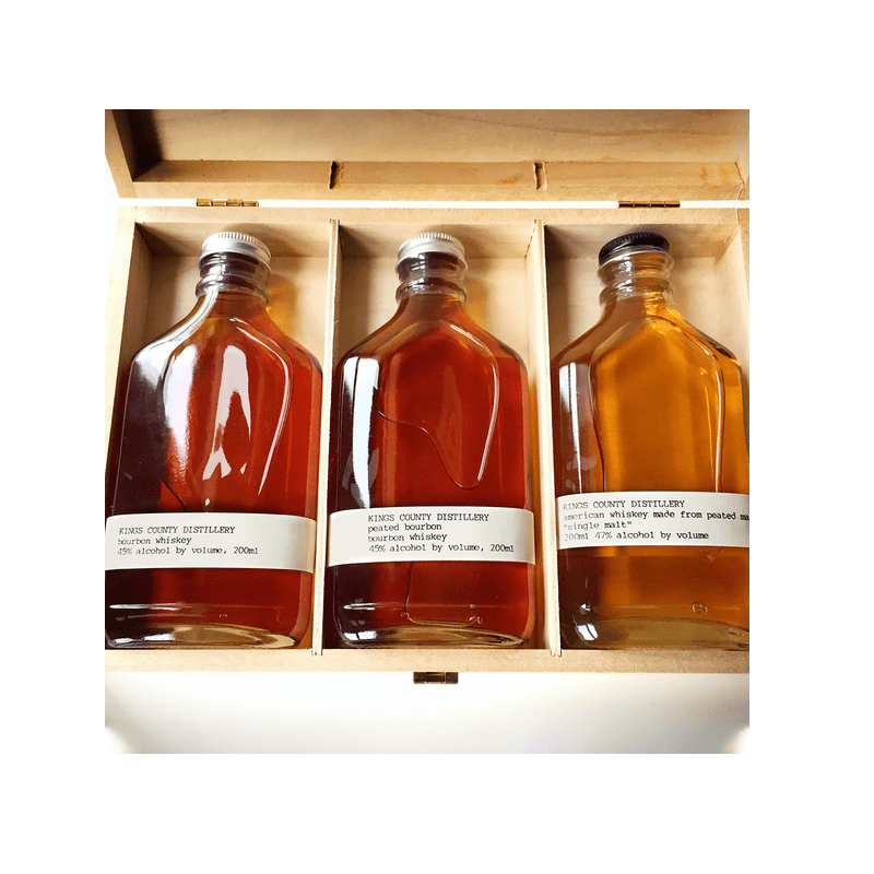 Kings County Distillery Aged Whiskey 3-Pack Gift Set - Vintage Wine & Spirits