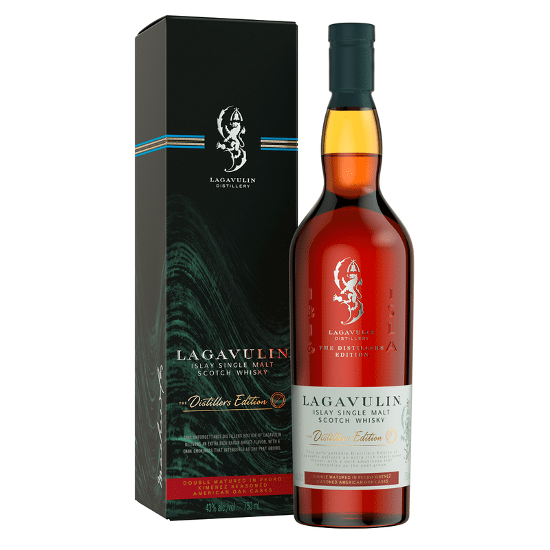 Lagavulin 'The Distillers Edition' Double Matured in Pedro Ximenez Islay Single Malt Scotch Whisky - Vintage Wine & Spirits