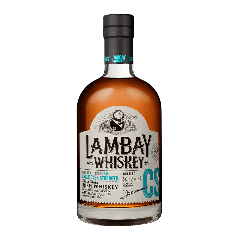 Lambay Single Malt Cask Strength Irish Whiskey - Vintage Wine & Spirits
