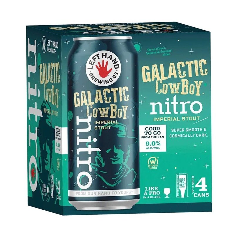 Left Hand Brewing Galactic Cowboy Imperial Stout Beer 4-Pack - Vintage Wine & Spirits