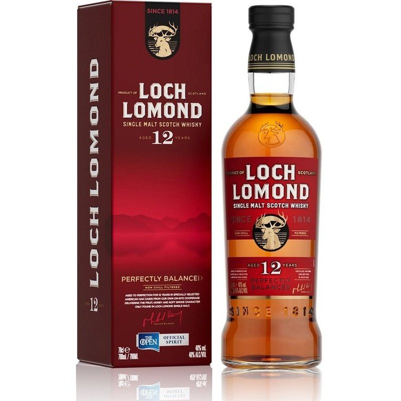 Loch Lomond 12 Year Old Single Malt Scotch Whisky Gift Box - Vintage Wine & Spirits
