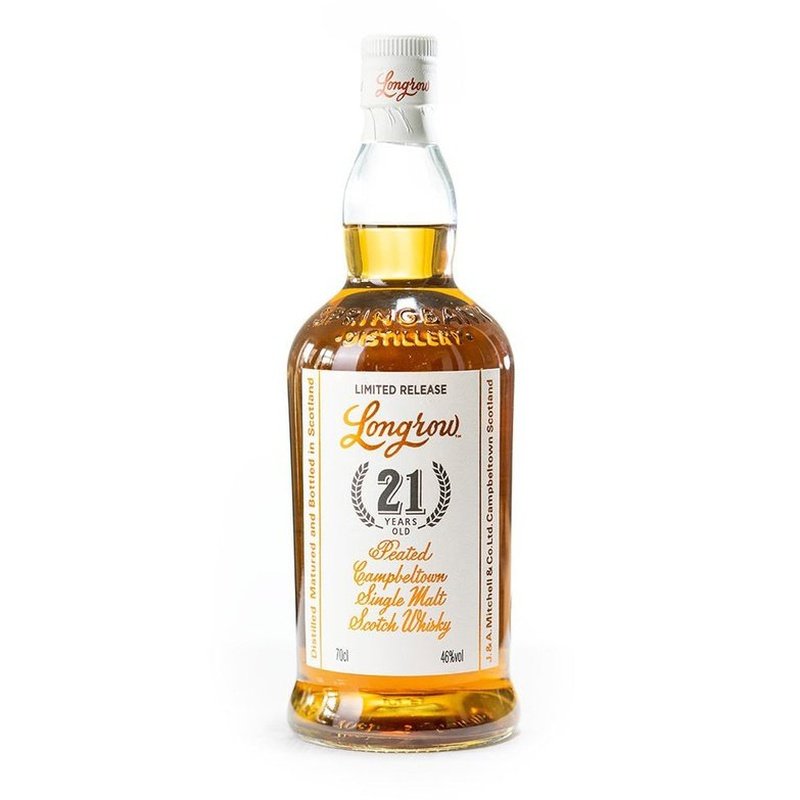 Longrow 21 Year Old Peated Campbeltown Single Malt Scotch Whisky - Vintage Wine & Spirits