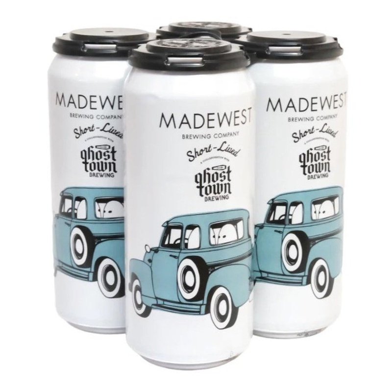 MadeWest x Ghost Town 'Short Lived' West Coast IPA Beer 4-Pack - Vintage Wine & Spirits