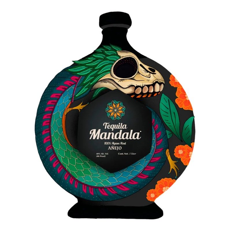 Mandala 'Día de los Muertos 2023' Anejo Tequila Liter - Vintage Wine & Spirits