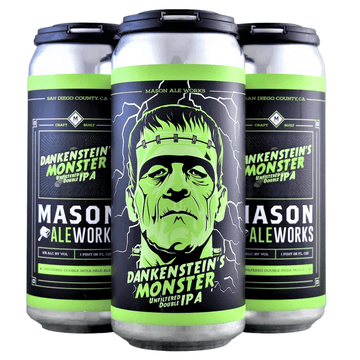Mason Ale Works 'Dankenstein's Monster' Unfiltered DIPA Beer 4-Pack - Vintage Wine & Spirits