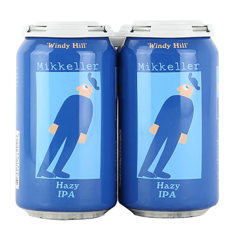 Mikkeller Brewing 'Windy Hill' New England Style IPA Beer 4-Pack - Vintage Wine & Spirits