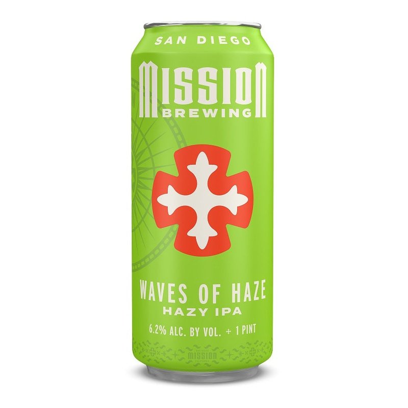 Mission Brewing 'Waves Of Haze' Hazy IPA Beer 4-Pack - Vintage Wine & Spirits