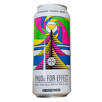Modern Times 'Pause for Effect' Hazy Double IPA Beer 4-Pack - Vintage Wine & Spirits