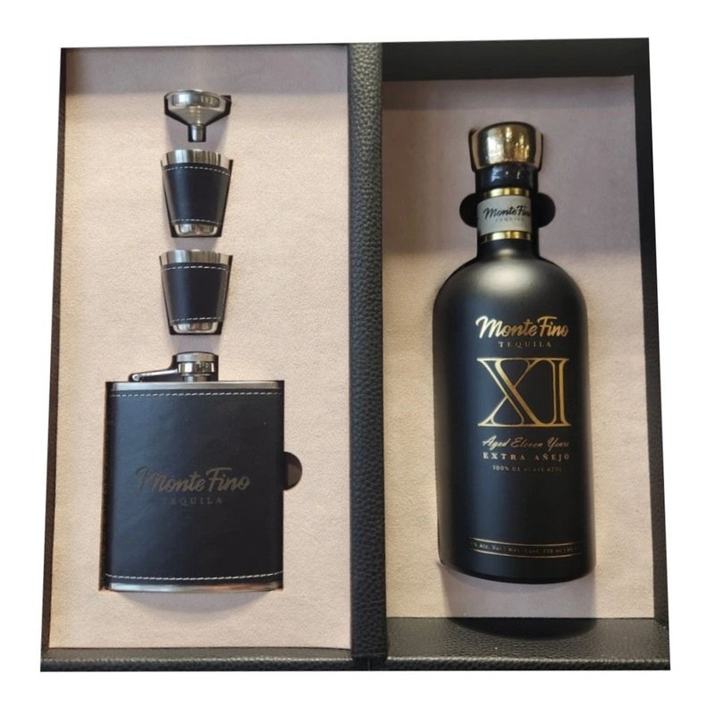 Monte Fino XI Year Aged Extra Anejo Tequila Gift Set - Vintage Wine & Spirits