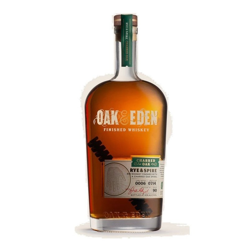 Oak & Eden Charred Oak Rye & Spire Whiskey - Vintage Wine & Spirits