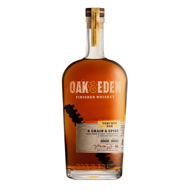 Oak & Eden Torched Oak 4 Grain & Spire Whiskey - Vintage Wine & Spirits
