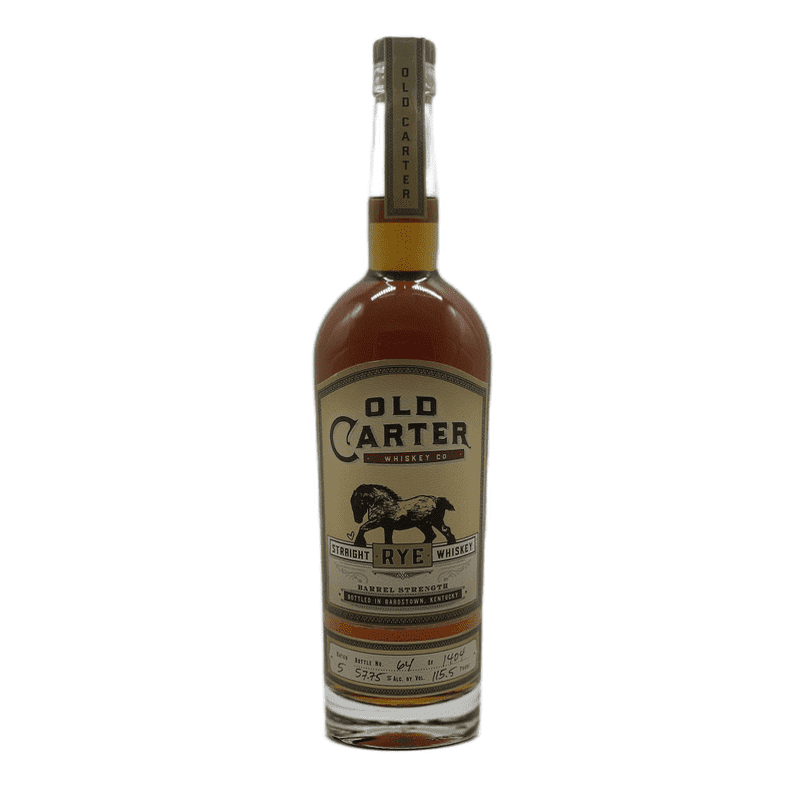 Old Carter Straight Rye Whiskey Batch No. 5 - Vintage Wine & Spirits