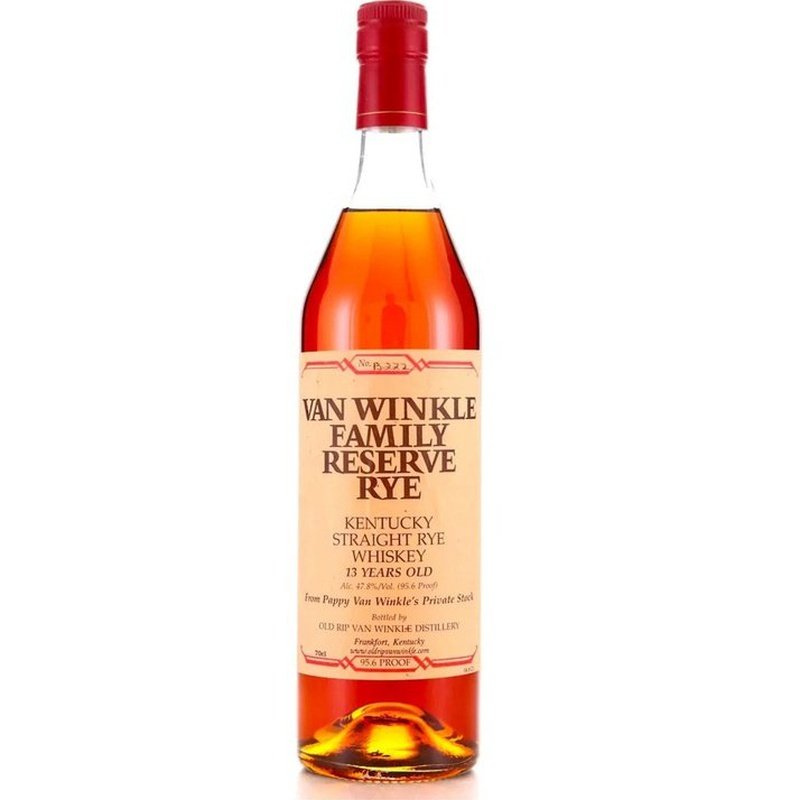 Pappy Van Winkle's Family Reserve Rye 13 Year Old Kentucky Straight Whiskey - Vintage Wine & Spirits