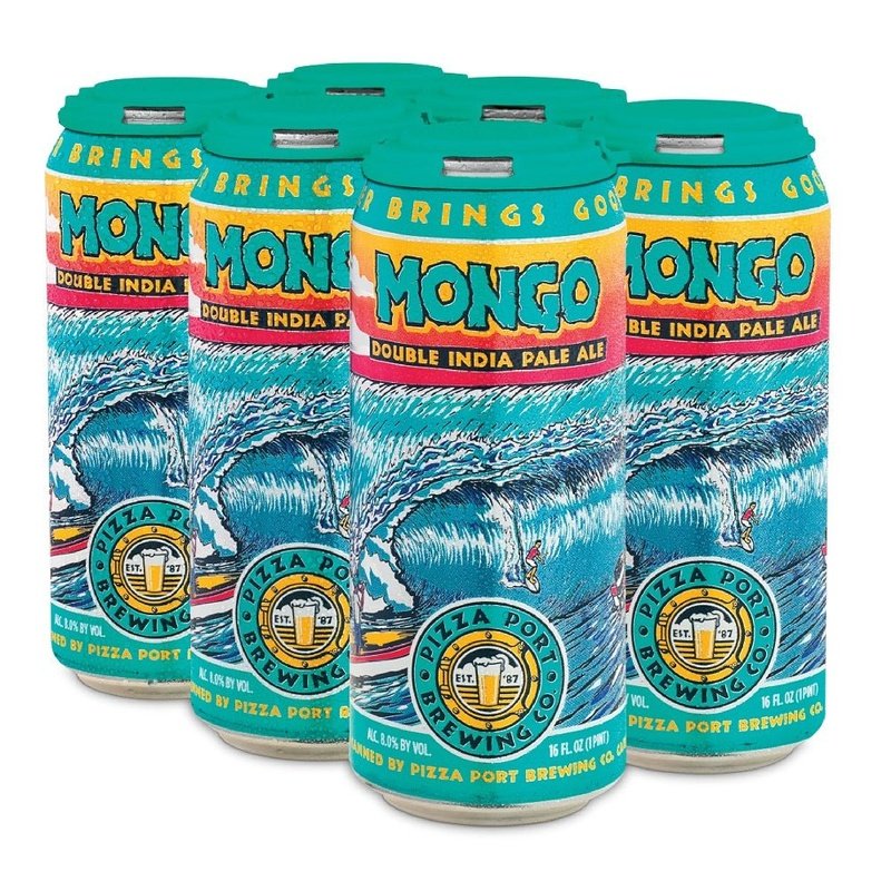 Pizza Port Brewing Co. 'Mongo' Double IPA Beer 6-Pack - Vintage Wine & Spirits