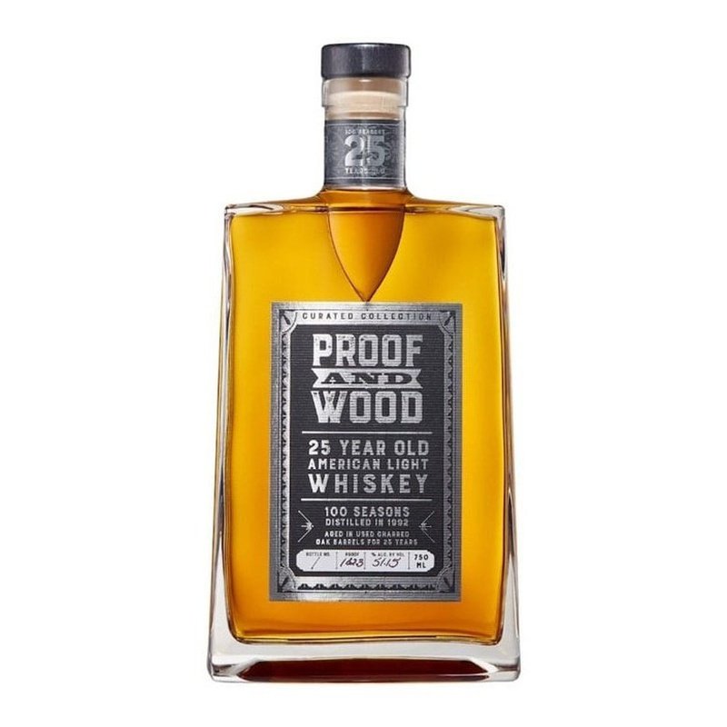 Proof & Wood '100 Seasons' 25 Year Old 2021 American Light Whiskey - Vintage Wine & Spirits